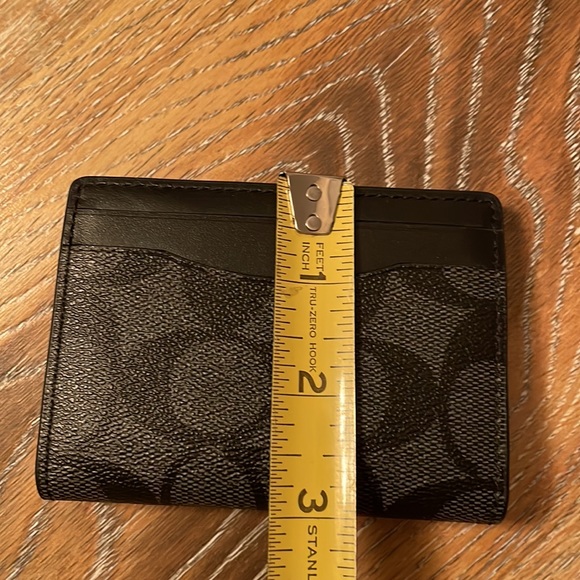 Coach Bags Coach Card Case In Signature Canvas Poshmark